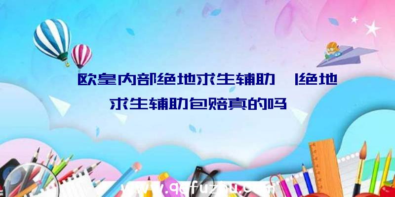 「欧皇内部绝地求生辅助」|绝地求生辅助包赔真的吗